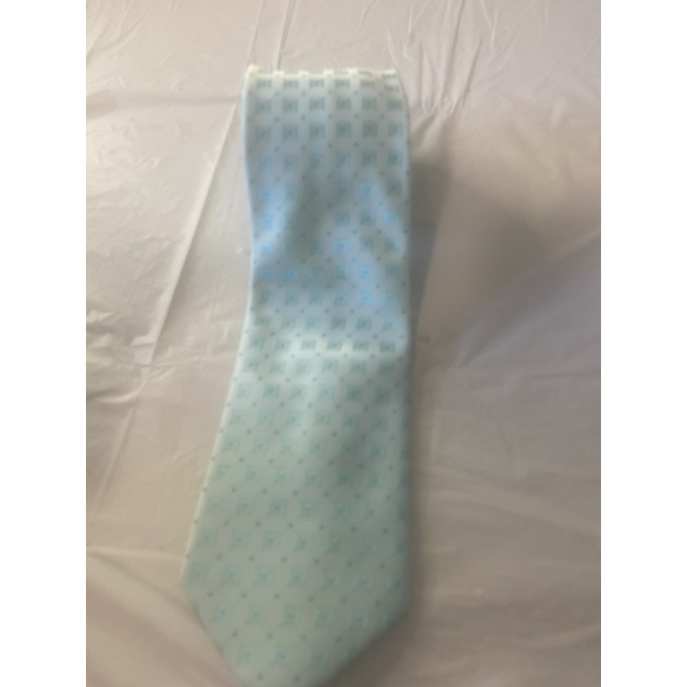 Men's Lucio Lamberli Lavoralo A Mano Accessories Light Blue-100% Silk Tie-59"